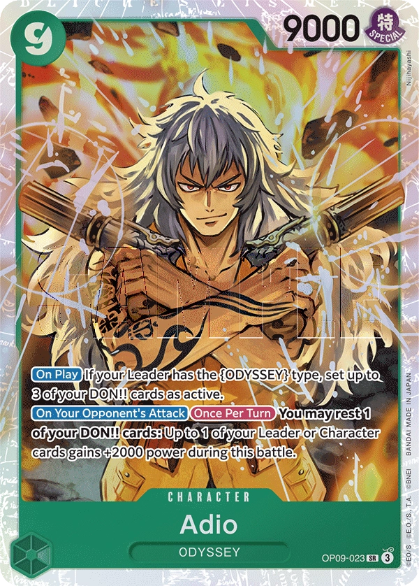 Carta Adio (OP09-023)