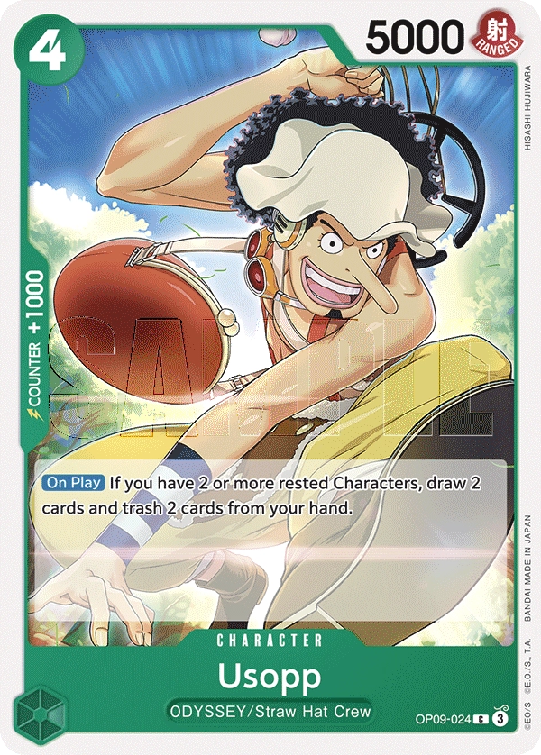 Carta Usopp (OP09-024)