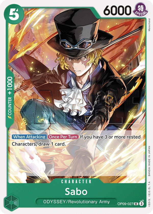 Carta Sabo (OP09-027)