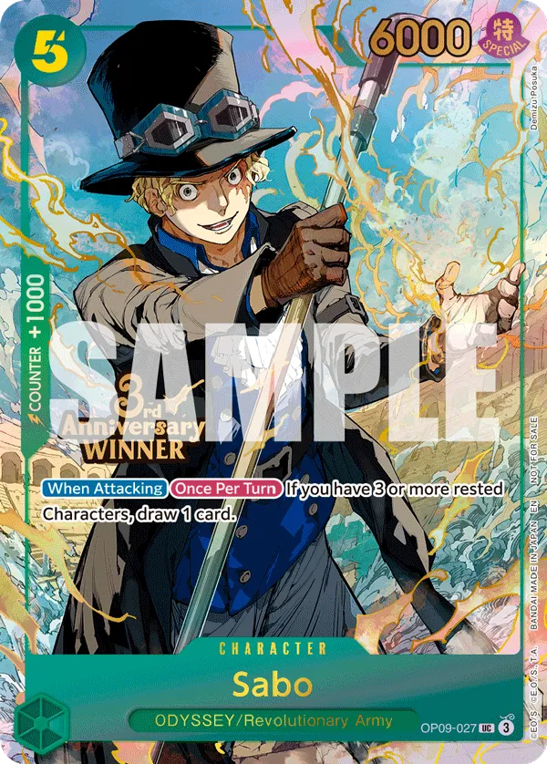 Carta Sabo (OP09-027)
