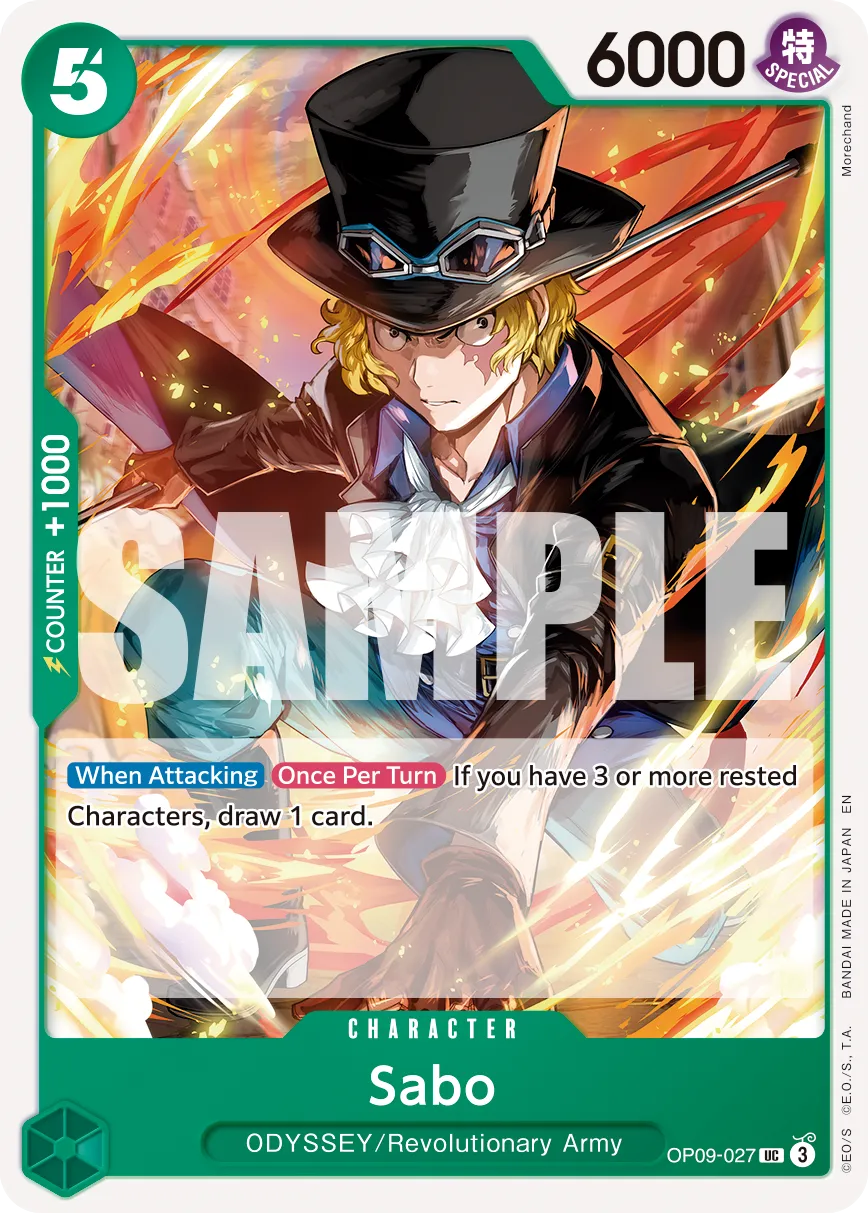 Carta Sabo (OP09-027)