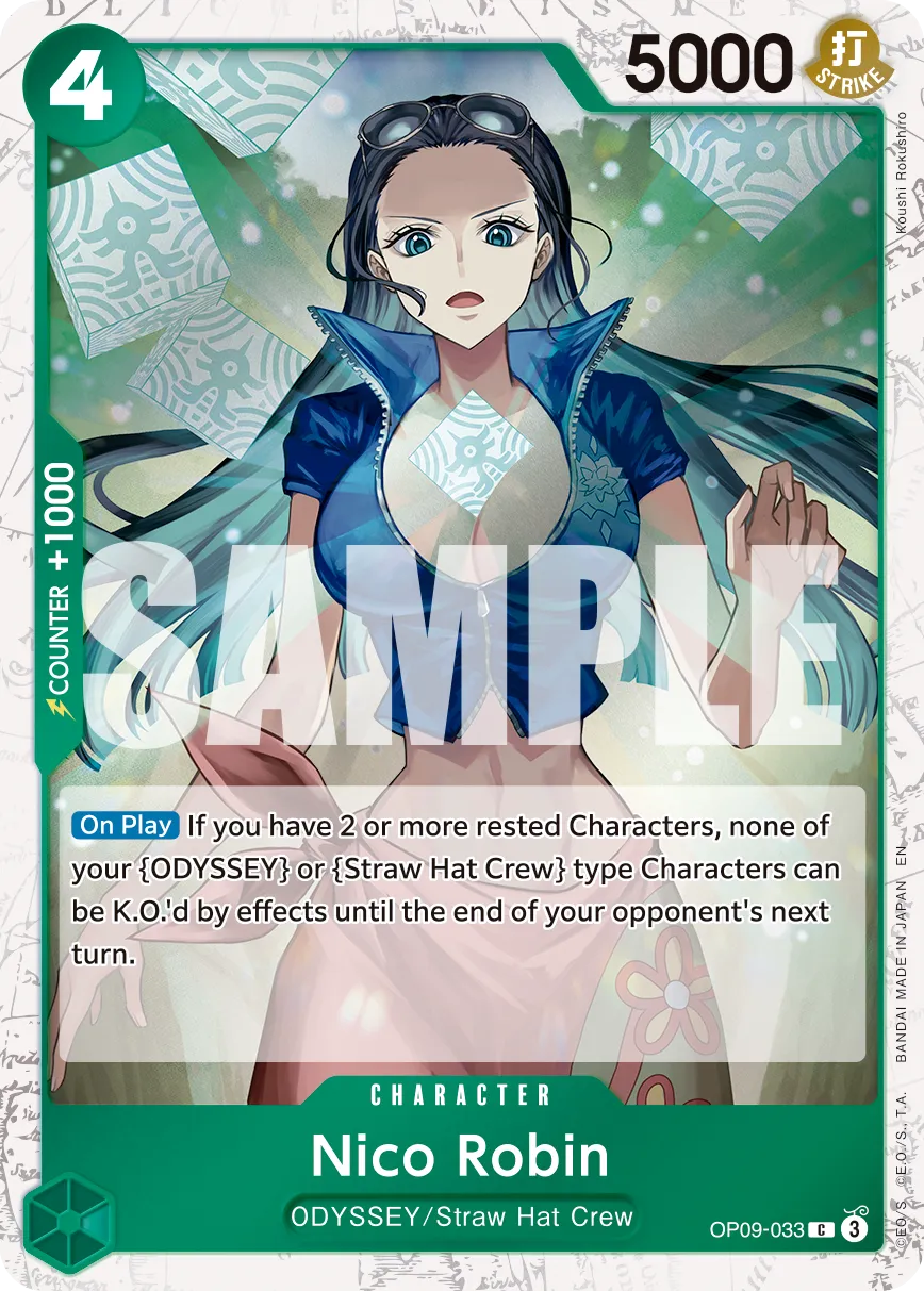 Carta Nico Robin (OP09-033)