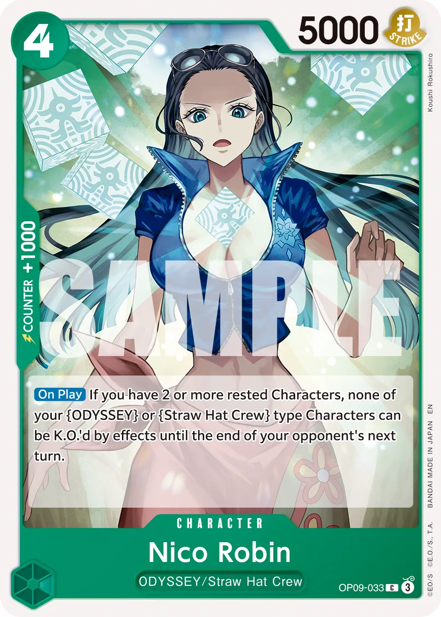 Carta Nico Robin (OP09-033)