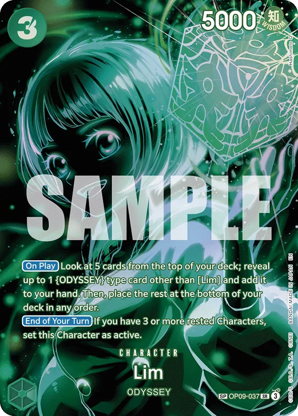 Carta Lim (OP09-037)