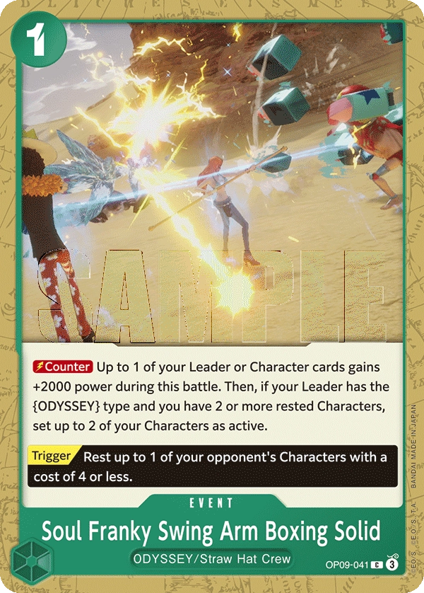 Carta Soul Franky Swing Arm Boxing Solid (OP09-041)