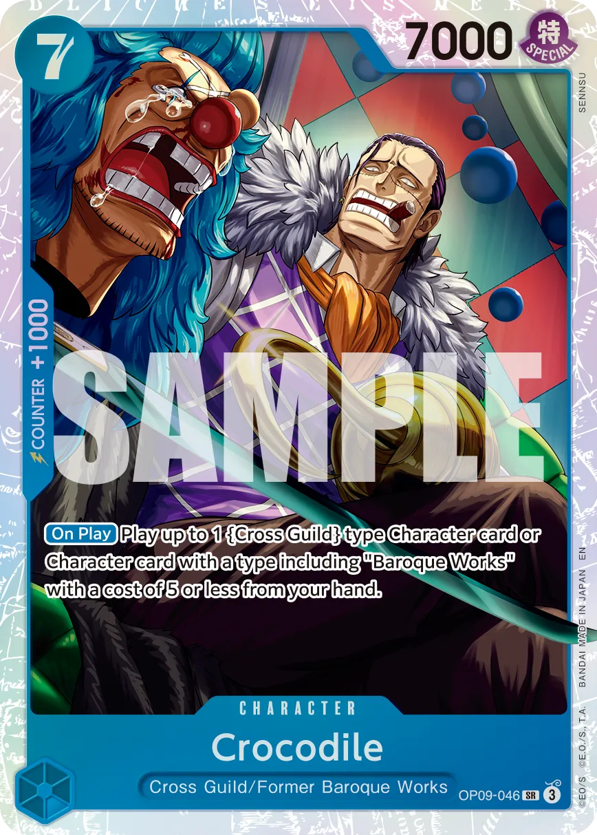 Carta Crocodile (OP09-046)