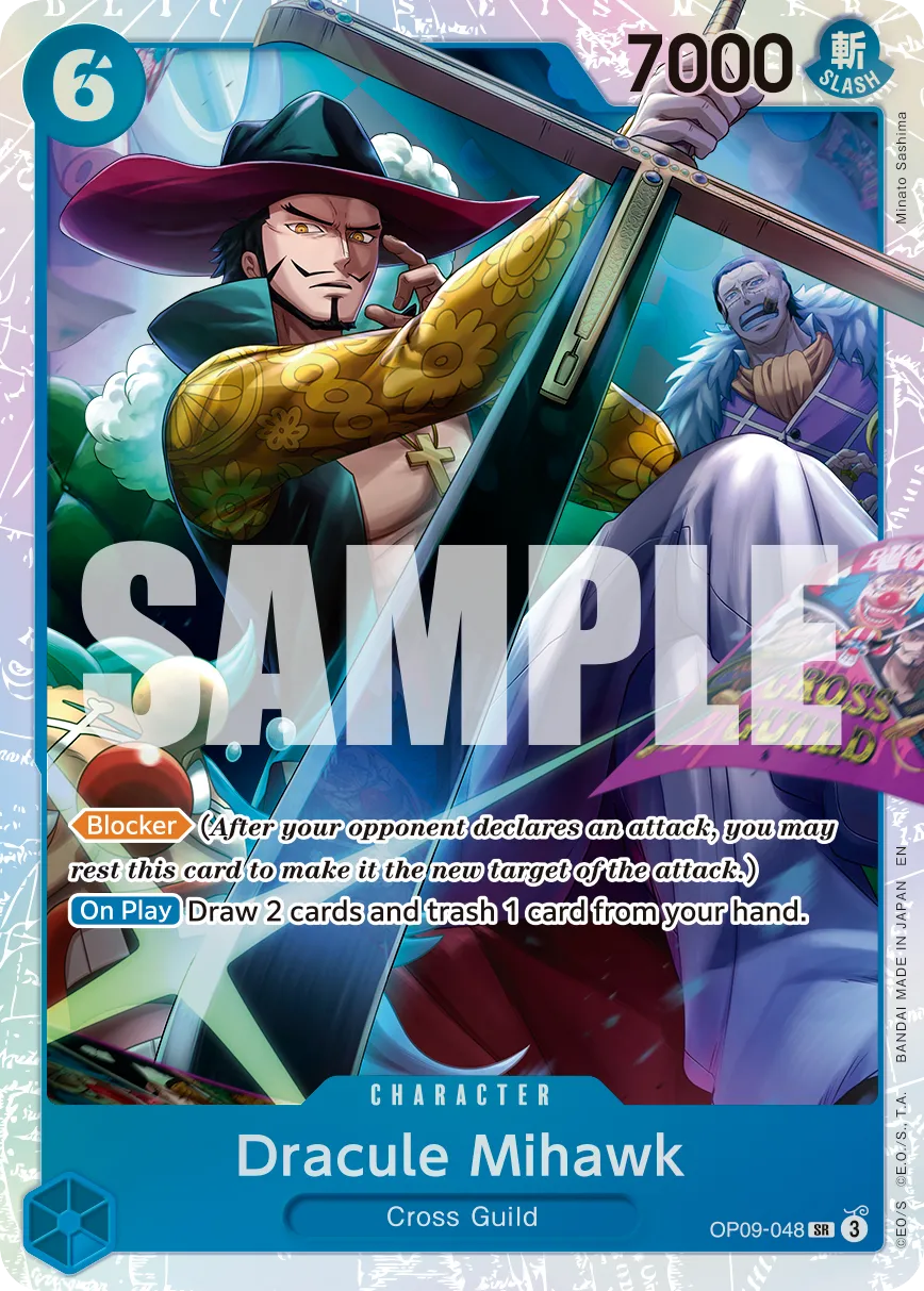 Carta Dracule Mihawk (OP09-048)