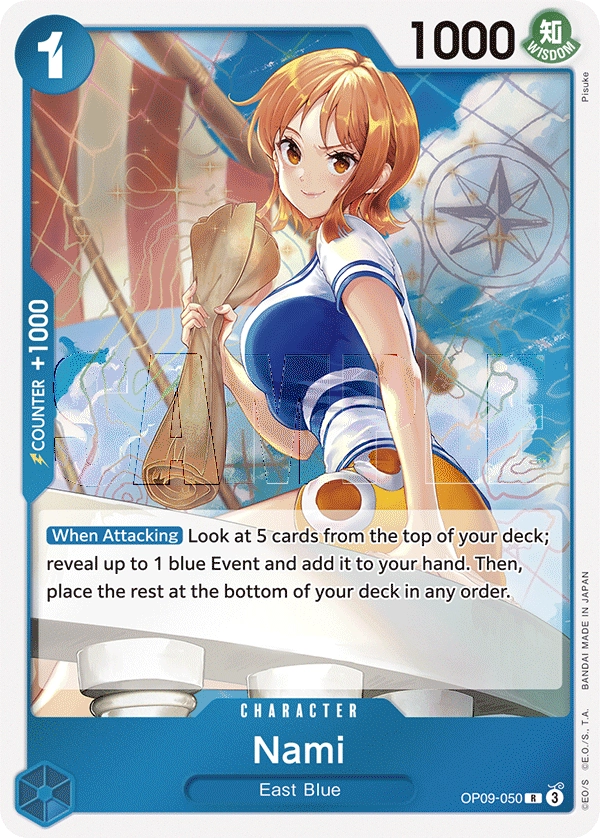 Carta Nami (OP09-050)