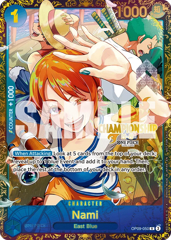 Carta Nami (OP09-050)