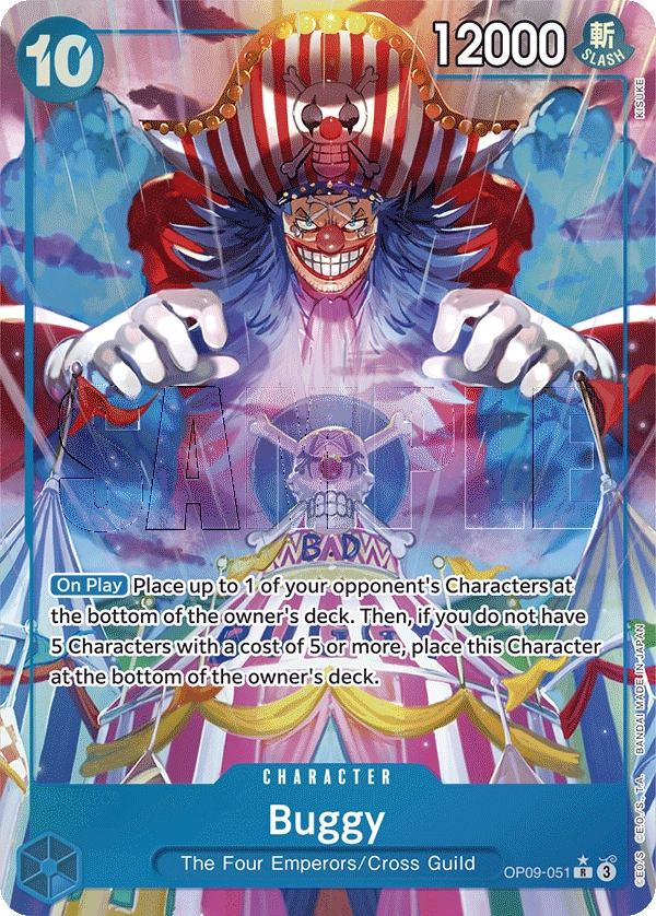 Carta Buggy (OP09-051)