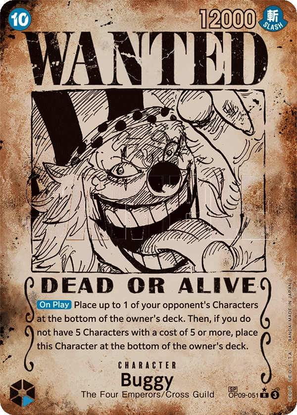 Carta Buggy (OP09-051)