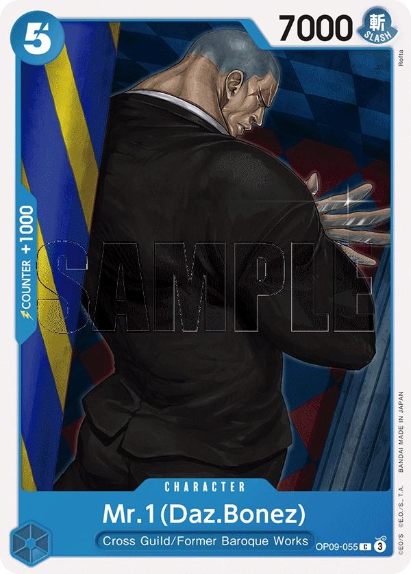 Carta Mr.1(Daz.Bonez) (OP09-055)
