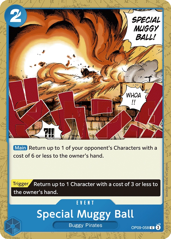 Carta Special Muggy Ball (OP09-058)