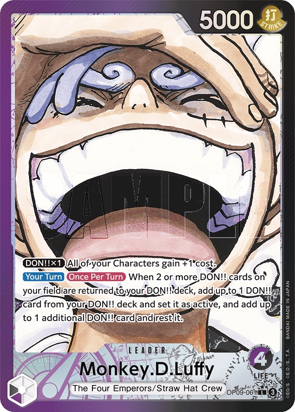Carta Monkey.D.Luffy (OP09-061)