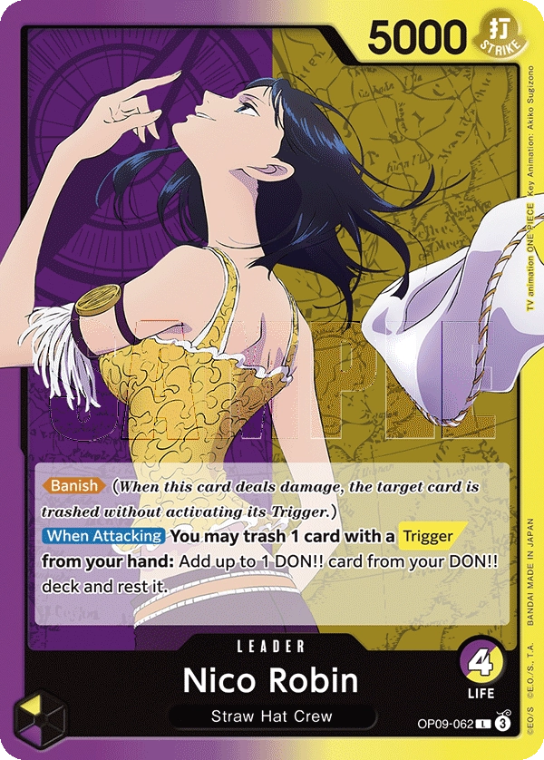 Carta Nico Robin (OP09-062)