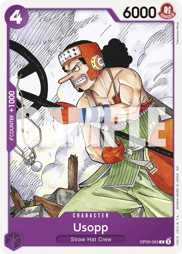 Carta Usopp (OP09-063)