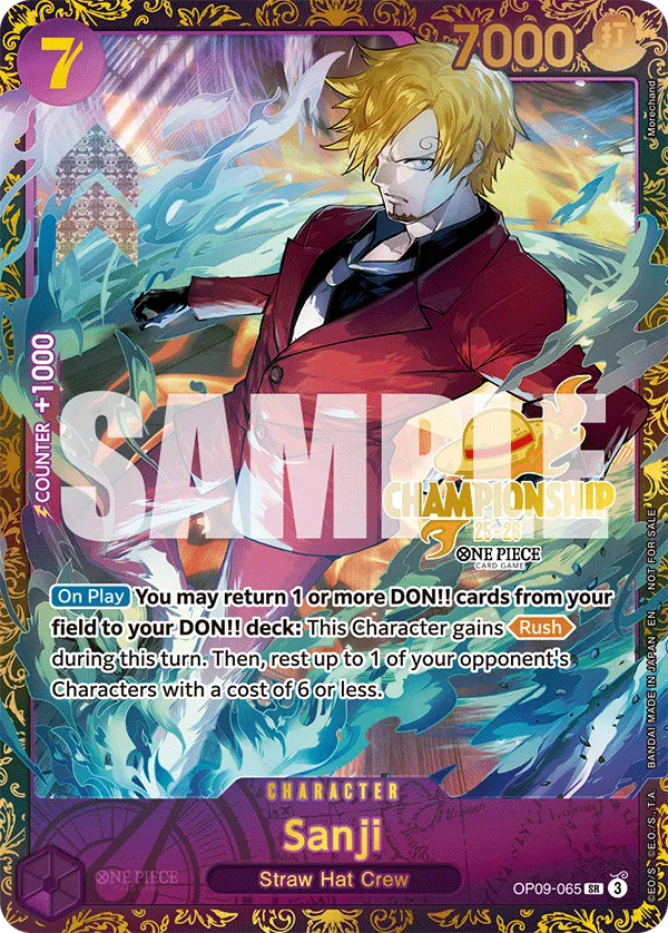 Carta Sanji (OP09-065)