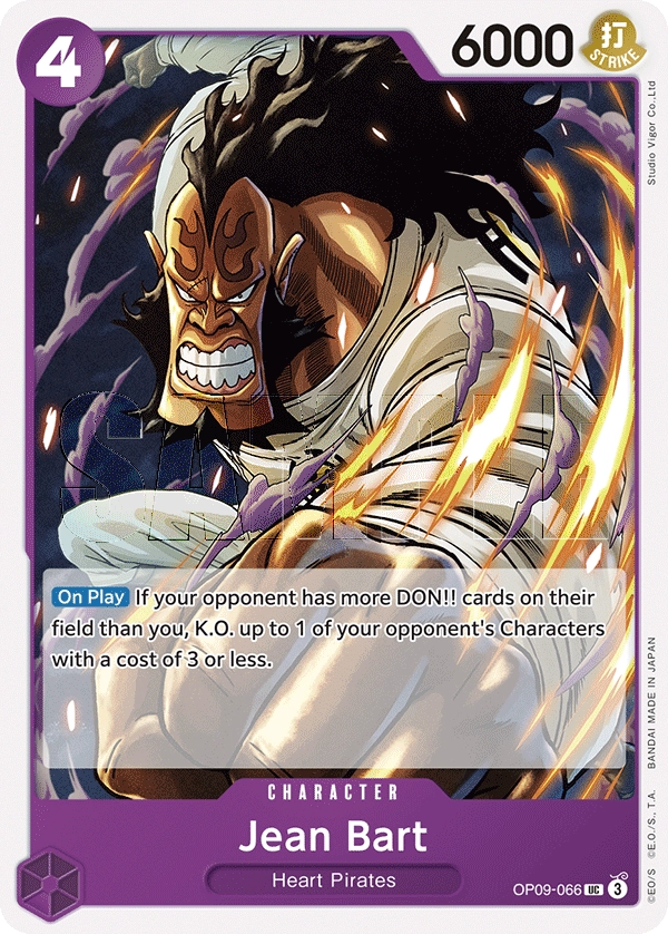 Carta Jean Bart (OP09-066)