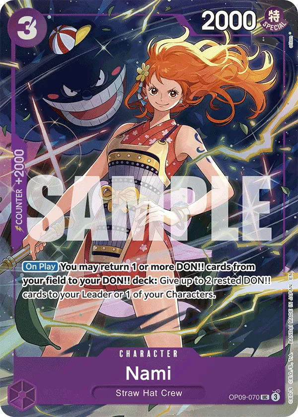 Carta Nami (OP09-070)