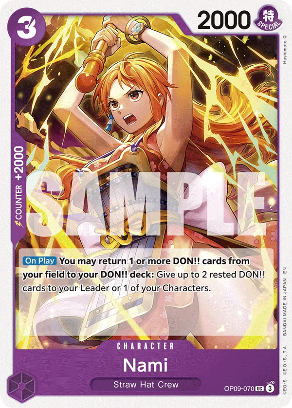 Carta Nami (OP09-070)