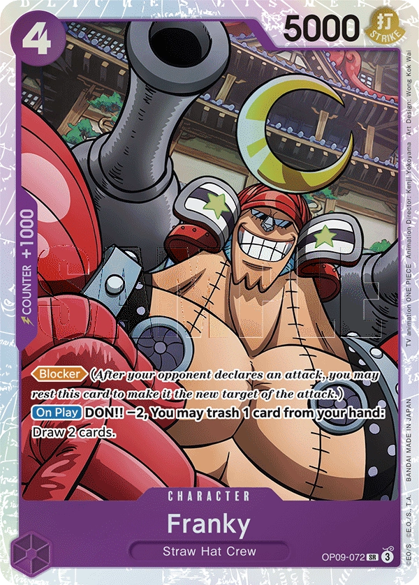 Carta Franky (OP09-072)