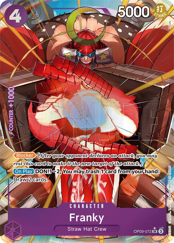 Carta Franky (OP09-072)