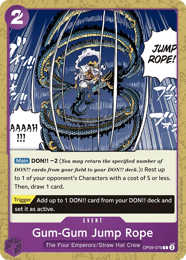 Carta Gum-Gum Jump Rope (OP09-079)