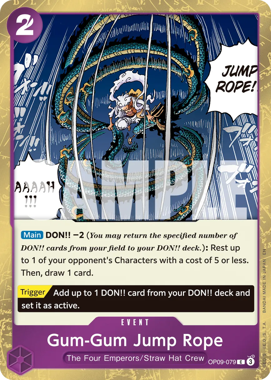 Carta Gum-Gum Jump Rope (OP09-079)