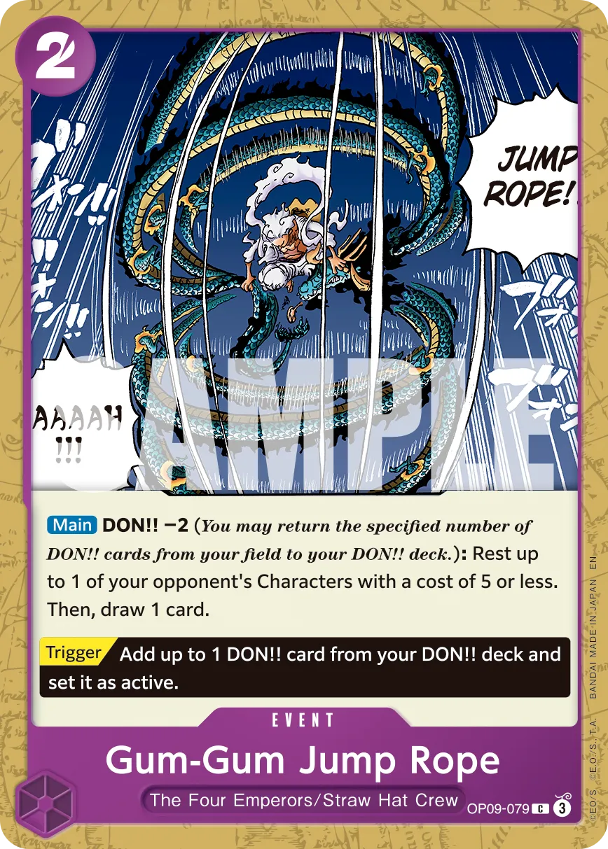 Carta Gum-Gum Jump Rope (OP09-079)