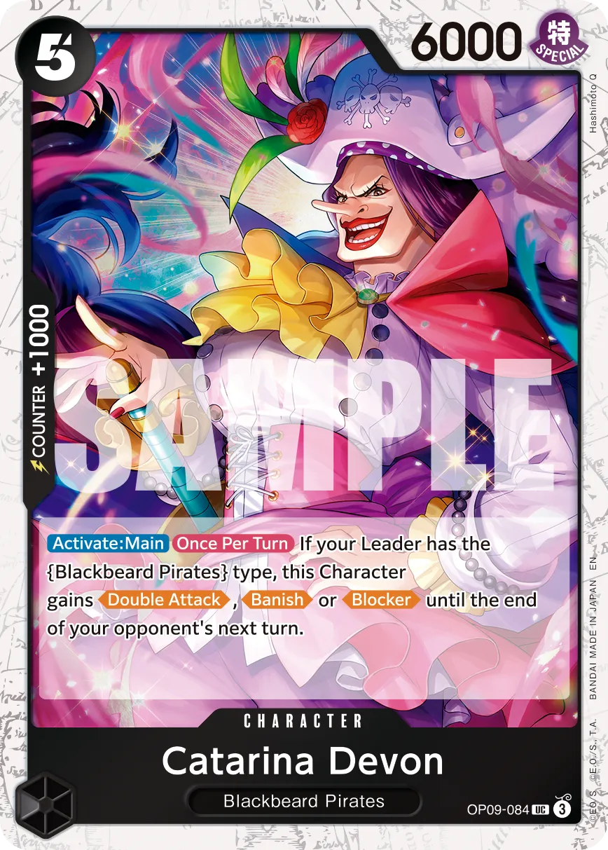 Carta Catarina Devon (OP09-084)