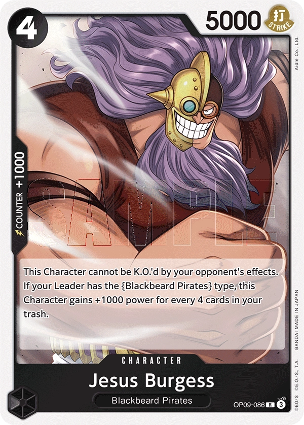 Carta Jesus Burgess (OP09-086)