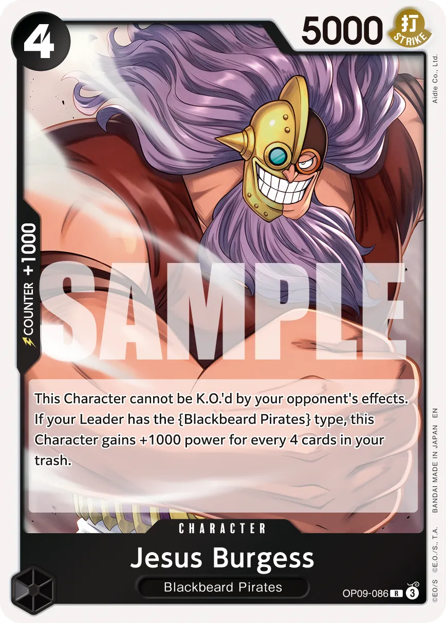 Carta Jesus Burgess (OP09-086)