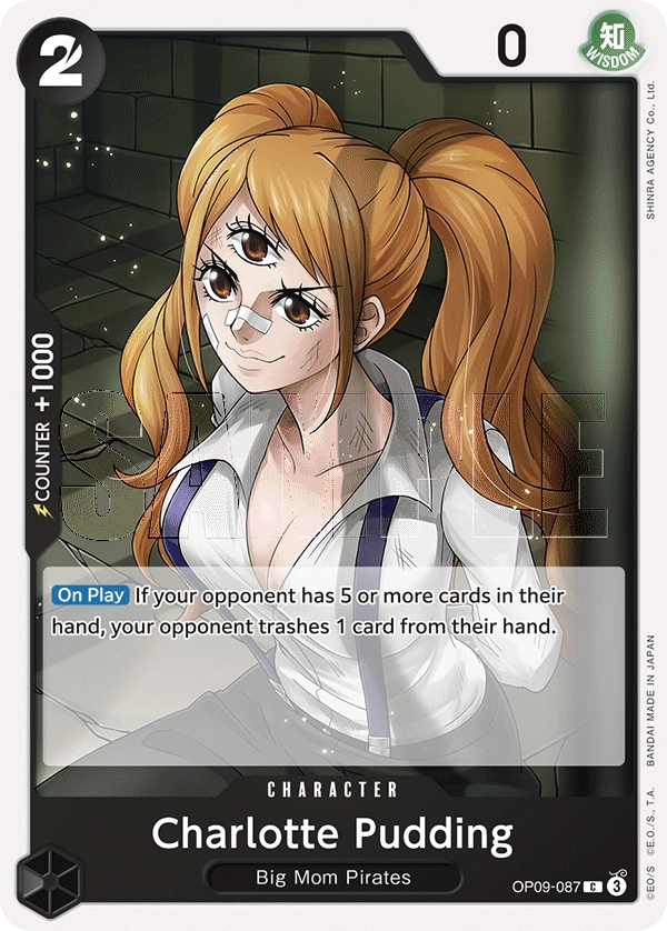 Carta Charlotte Pudding (OP09-087)