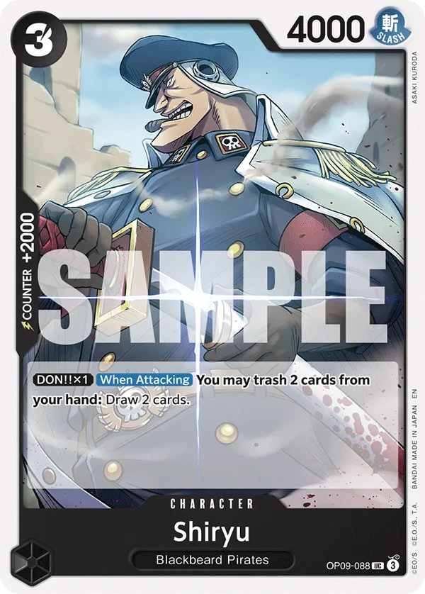 Carta Shiryu (OP09-088)