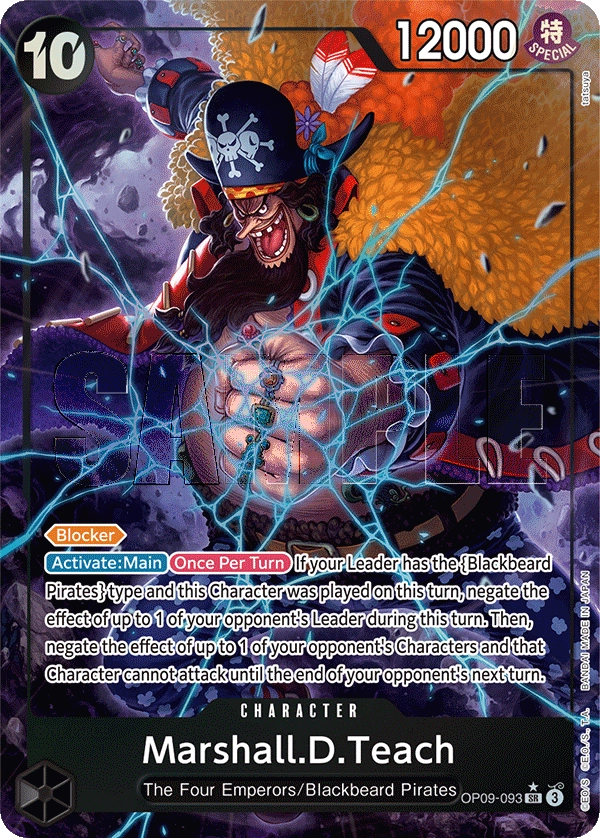 Carta Marshall.D.Teach (OP09-093)