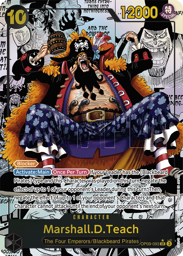 Carta Marshall.D.Teach (OP09-093)
