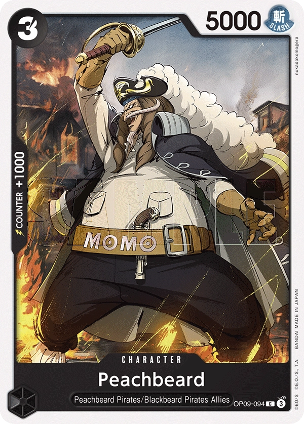 Carta Peachbeard (OP09-094)