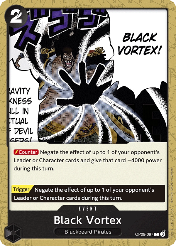 Carta Black Vortex (OP09-097)
