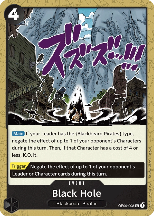Carta Black Hole (OP09-098)