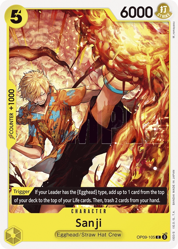 Carta Sanji (OP09-105)