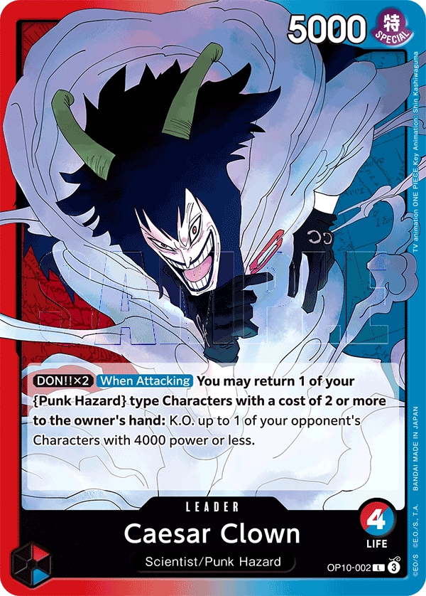 Carta Caesar Clown (OP10-002)