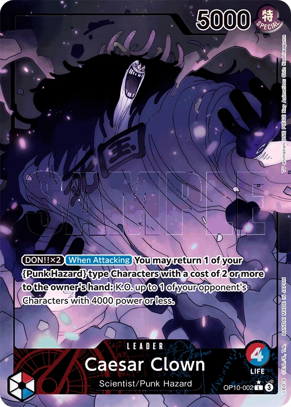 Carta Caesar Clown (OP10-002)