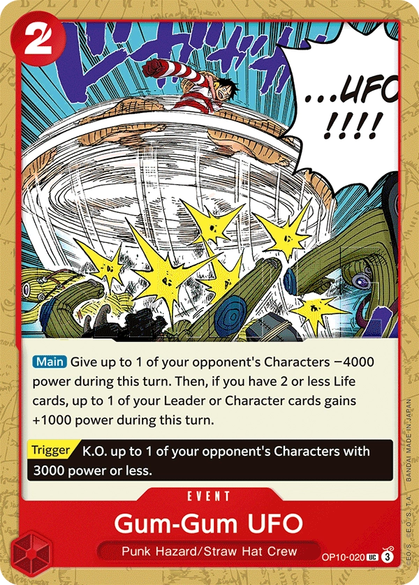 Carta Gum-Gum UFO (OP10-020)