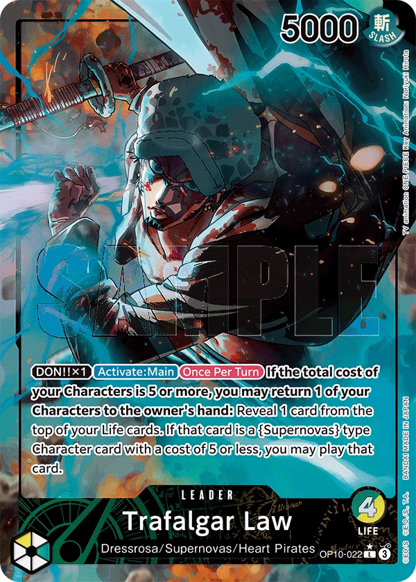 Carta Trafalgar Law (OP10-022)