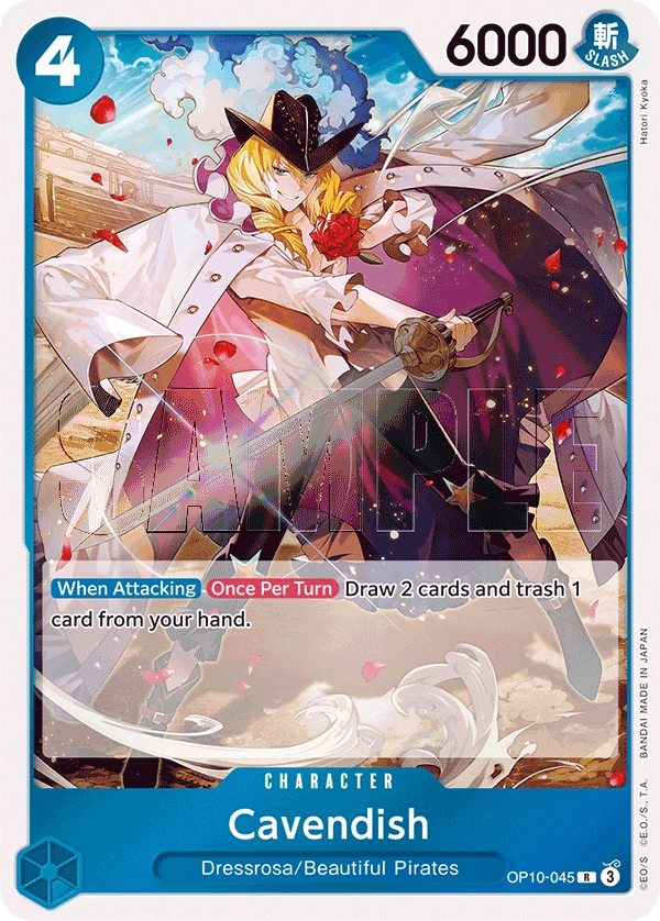 Carta Cavendish (OP10-045)