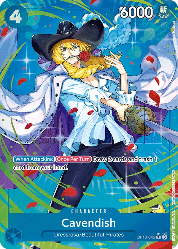 Carta Cavendish (OP10-045)