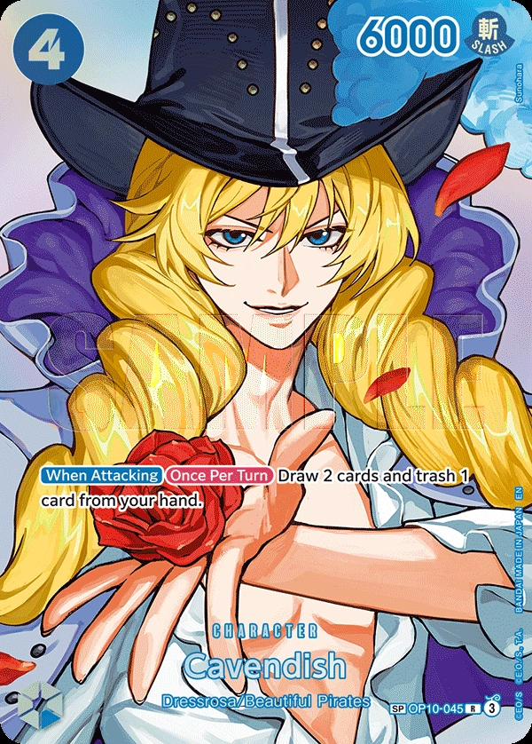Carta Cavendish (OP10-045)