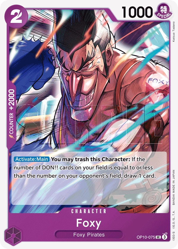Carta Foxy (OP10-075)