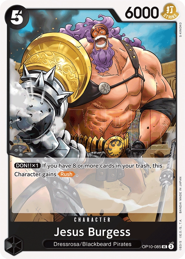Carta Jesus Burgess (OP10-085)