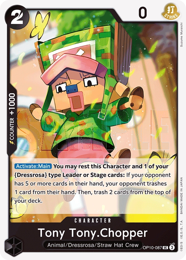Carta Tony Tony.Chopper (OP10-087)
